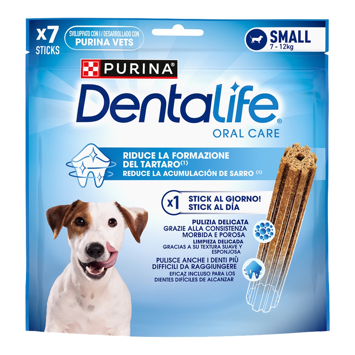 Purina Dentalife - Snack dental para perros pequeños Purina DentaLife.