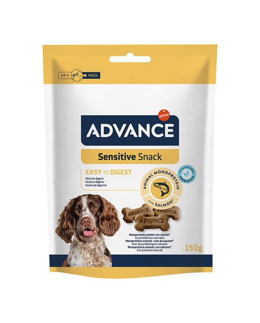 Advance - Snack para perros adultos Advance Sensitive 150 g