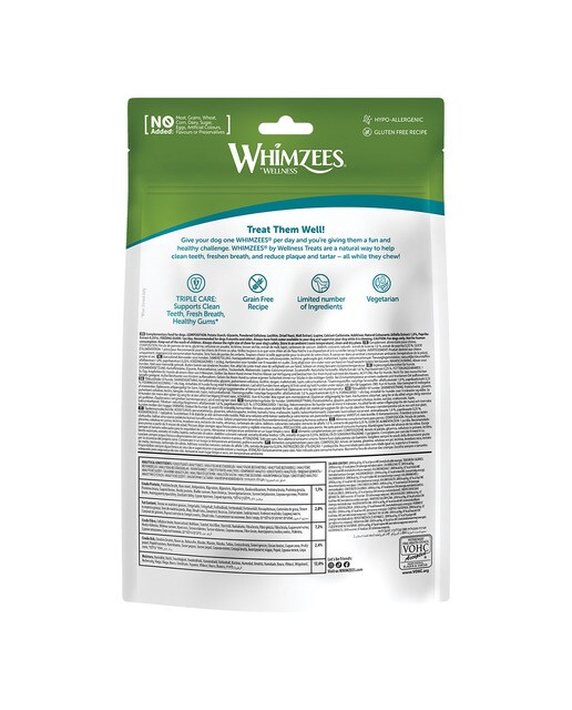 Snack para perros grandes Whimzees cepillo dental mix 2