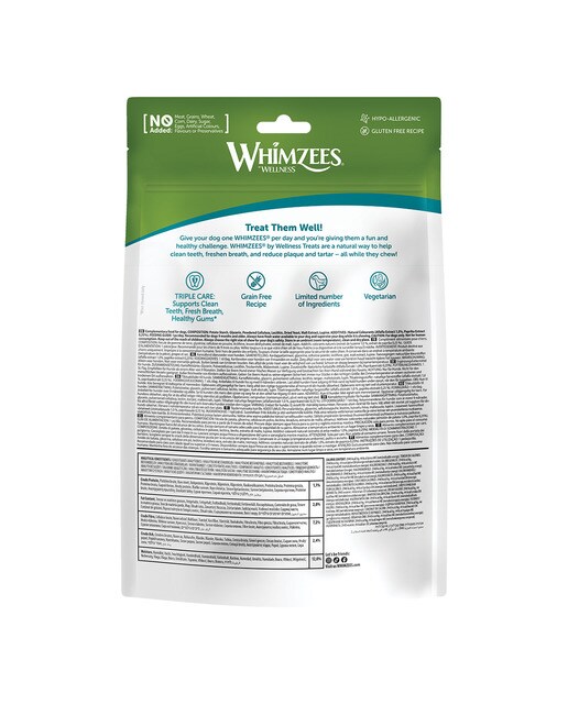 Snack para perros pequeños Whimzees hueso estrella mix bolsa grande 2