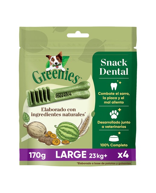 Greenies - Snack dental para perros Greenies Large Original 170 g