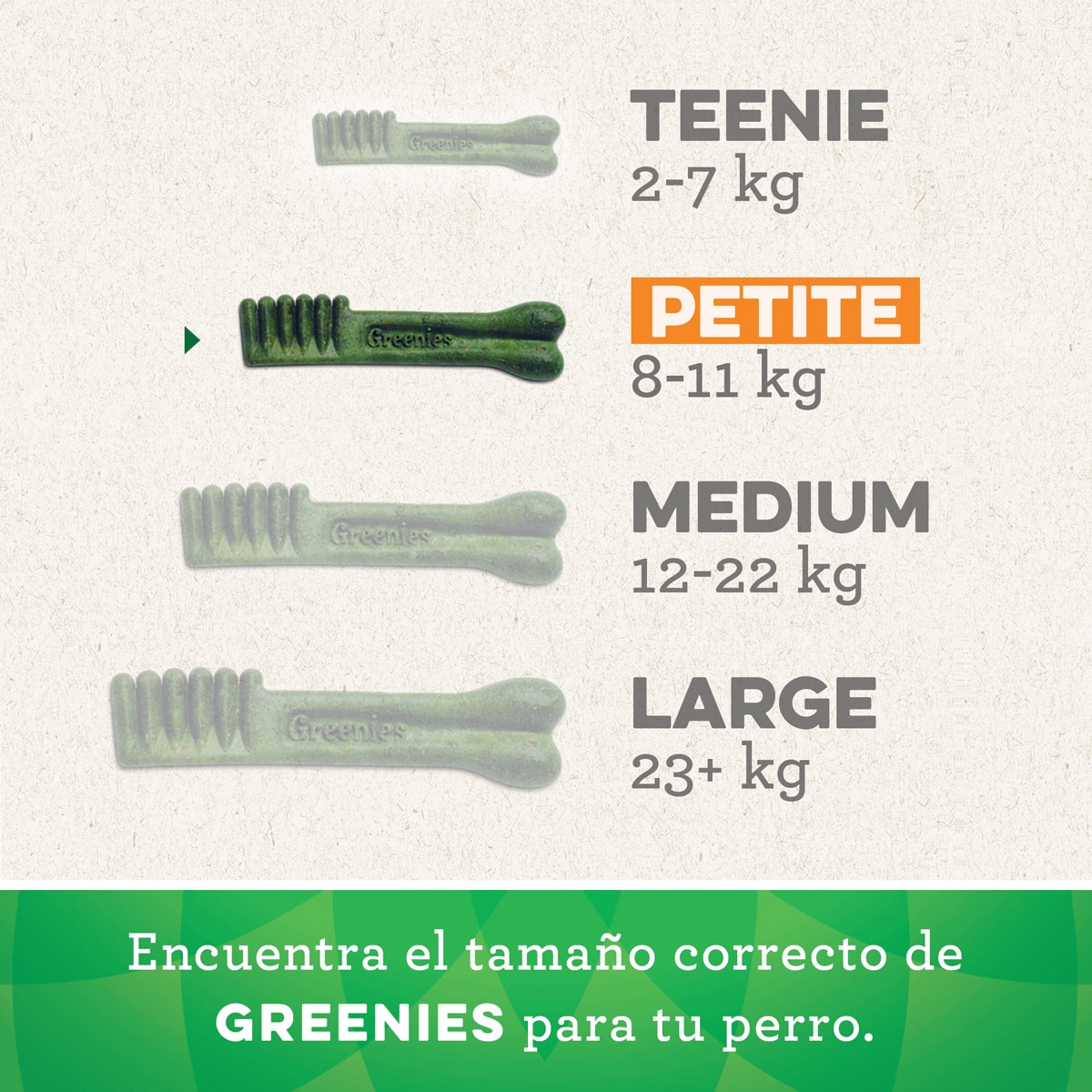 Snack dental para perros pequeños Greenies Petite 340 g 7