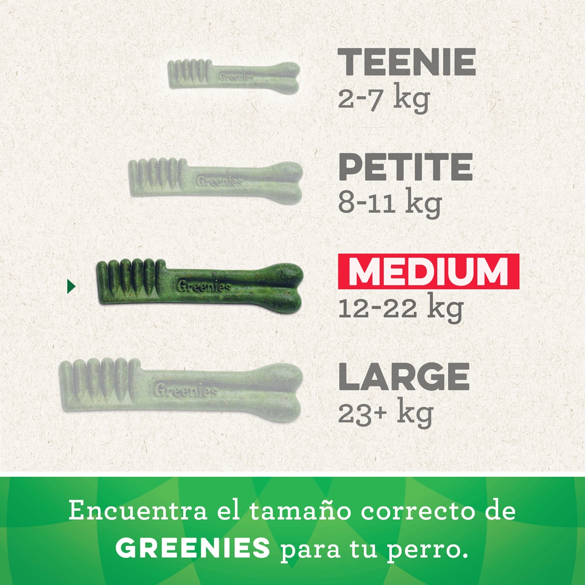 Snack dental para perros medianos Greenies 340 g 7