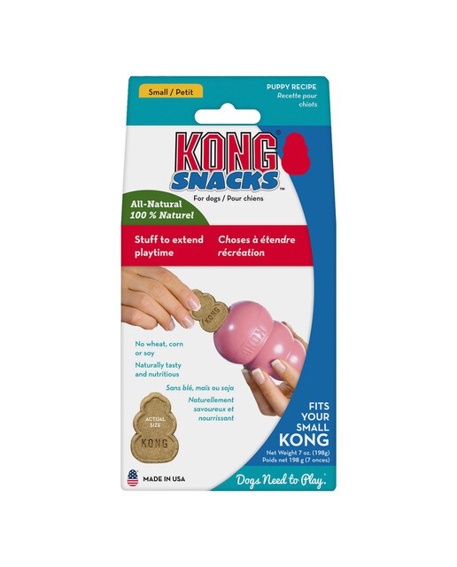 Kong - Snack para perros cachorros pequeños Kong hígado 198 g