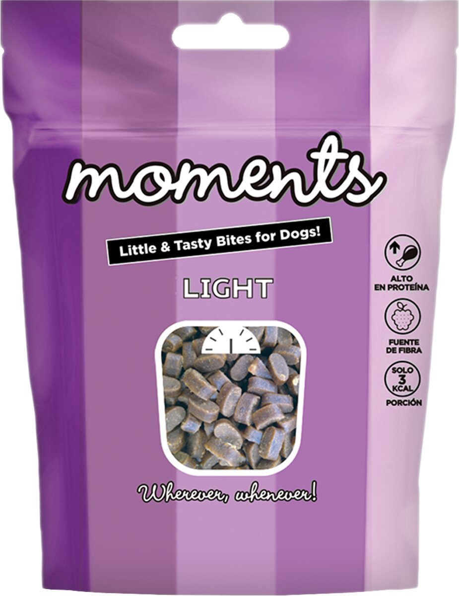 Moments - Snack para perros adultos Moments Light pavo 60 g