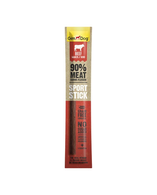 Gimdog - Snack para perros GimDog Sport Sticks buey 12 g