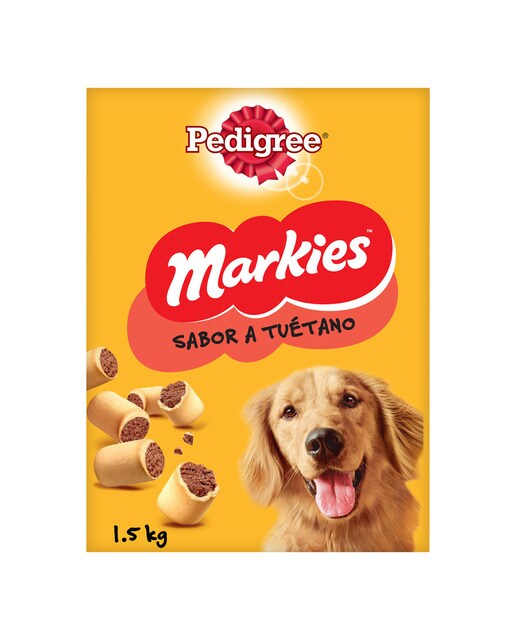 Pedigree Markies - Snack para perros adultos medianos y grandes Pedigree Markies tuétano 1,5 kg