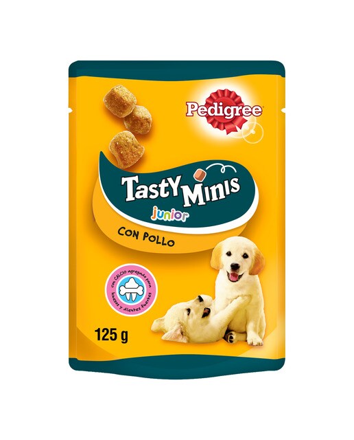 Pedigree Tasty - Snack para perros junior Pedigree Tasty Minis pollo 125 g