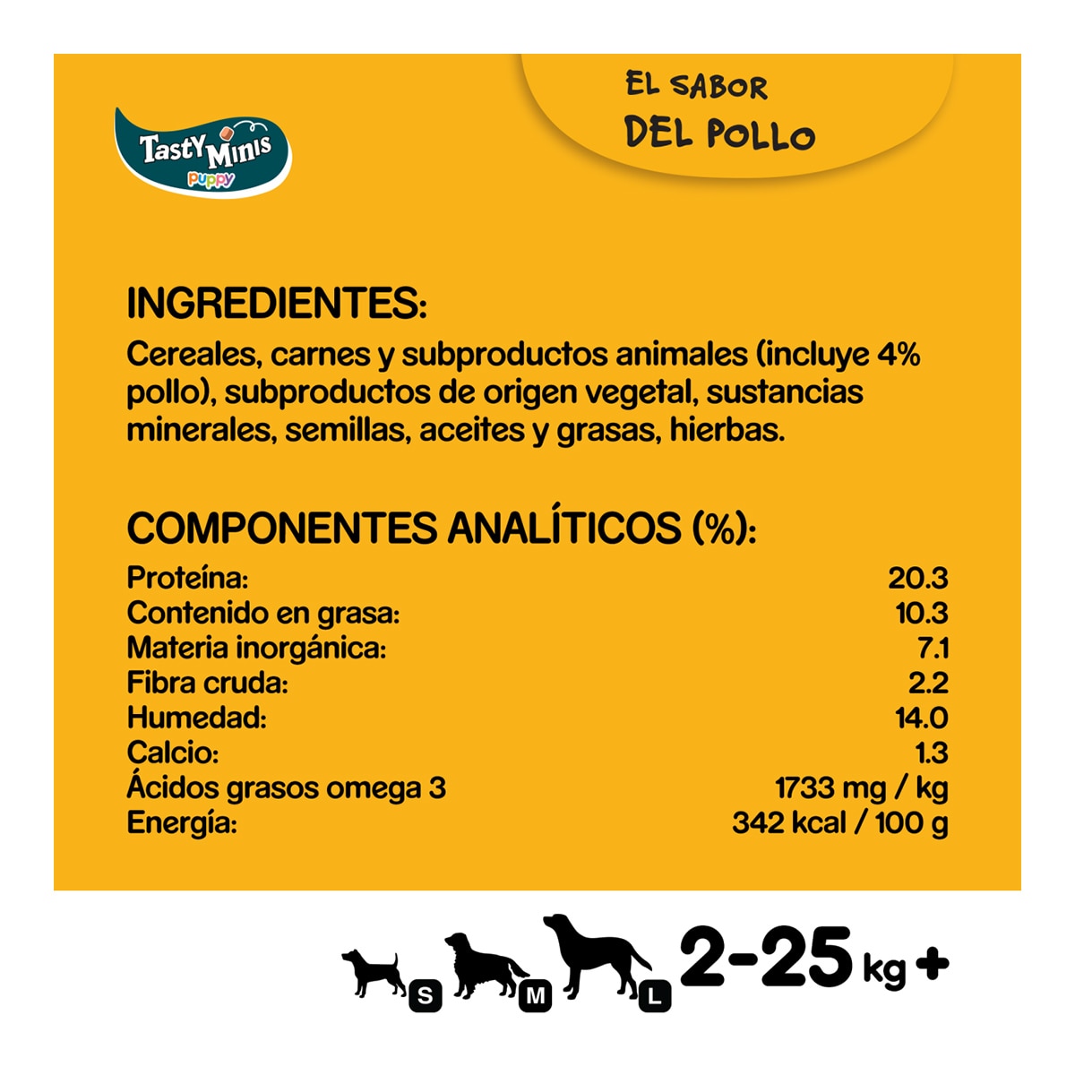 Snack para perros junior Pedigree Tasty Minis pollo 125 g 4