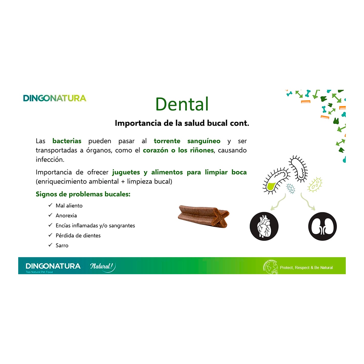Snack para perros minis y medianos Moments dental Mini-Medium pollo 500 g 5