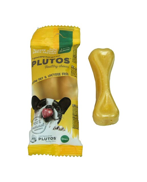 Plutos - Hueso para perros Plutos queso y cordero 40 g