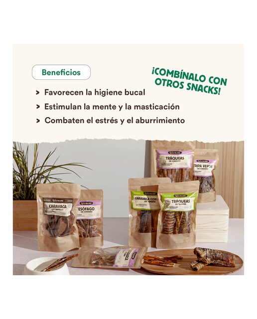 Snack para perros Caravaca de cabra Wild Balance 60 g 5