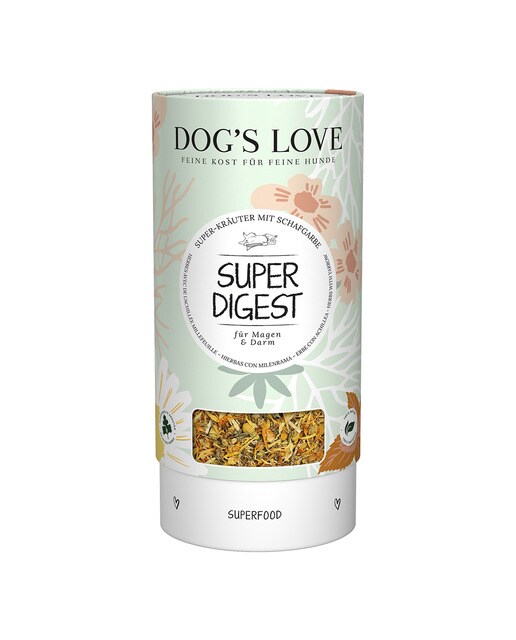 Dog's Love - Alimento complementario para perros adultos Dog's Love Hierbas Super Digest 70 g