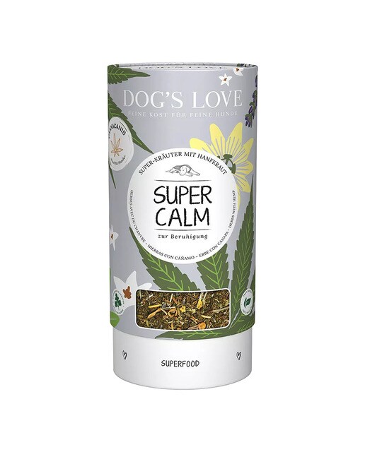 Dog's Love - Alimento complementario para perros adultos Dog's Love Hierbas Super Calm 70 g