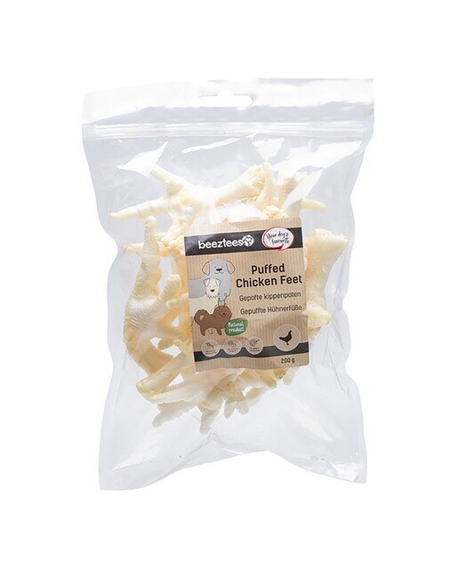 Imagen 0 de Snack para perros Beeztees patas de pollo 200 g