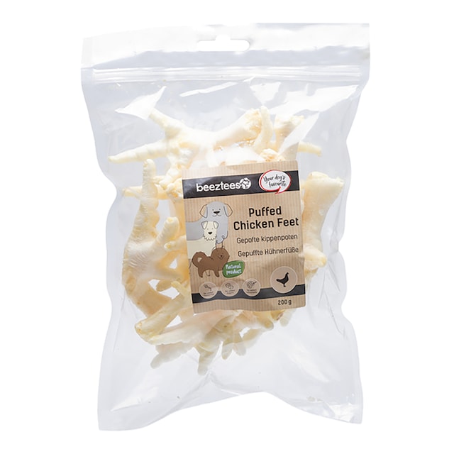 Imagen 0 de Snack para perros Beeztees patas de pollo 200 g