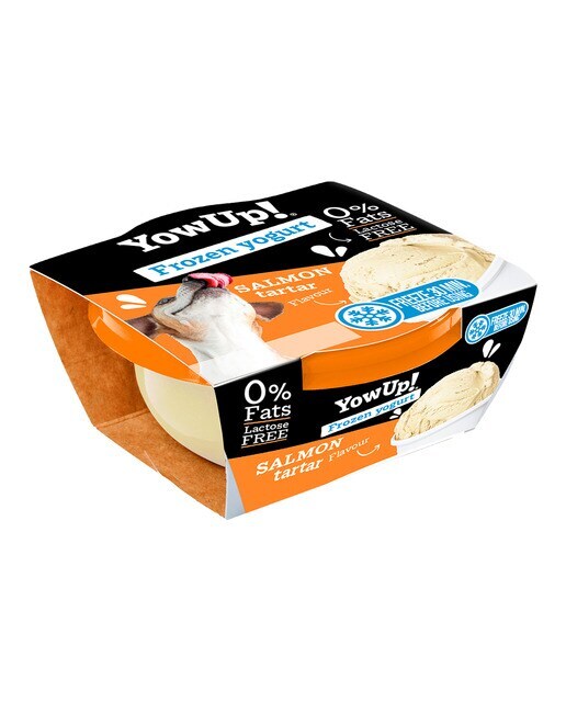 Yogur helado para perros y gatos Yow Up tartar de salmón 110 g