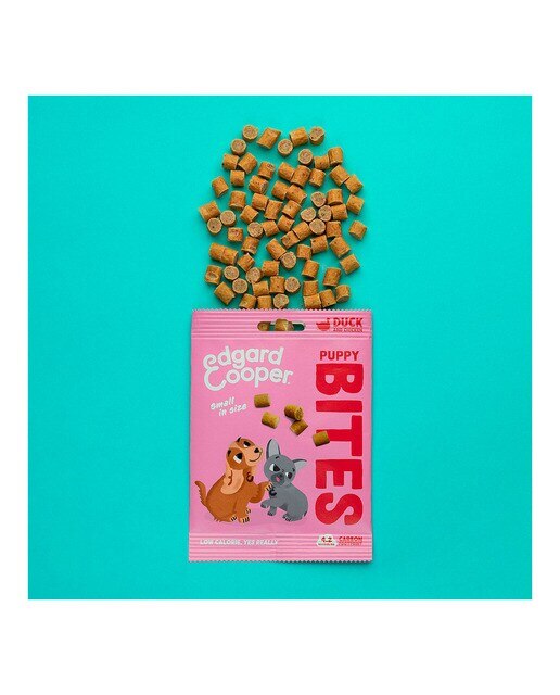 Snack para perros cachorros Edgard & Cooper Bites pato y pollo 50 g 2