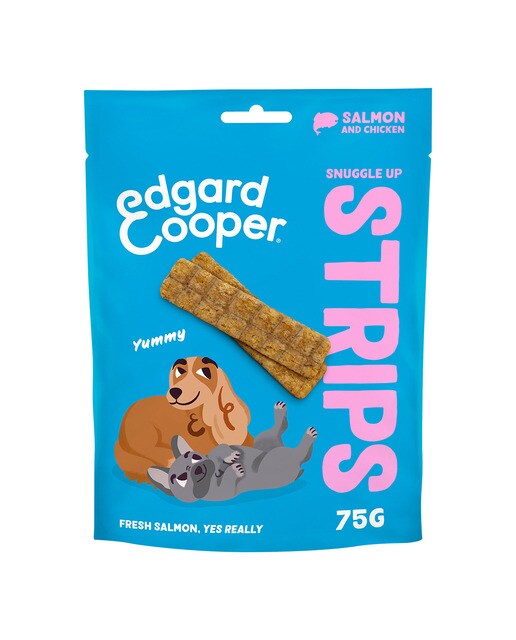 Edgard & Cooper - Snack para perros Edgard & Cooper barritas de salmón y pollo 75 g