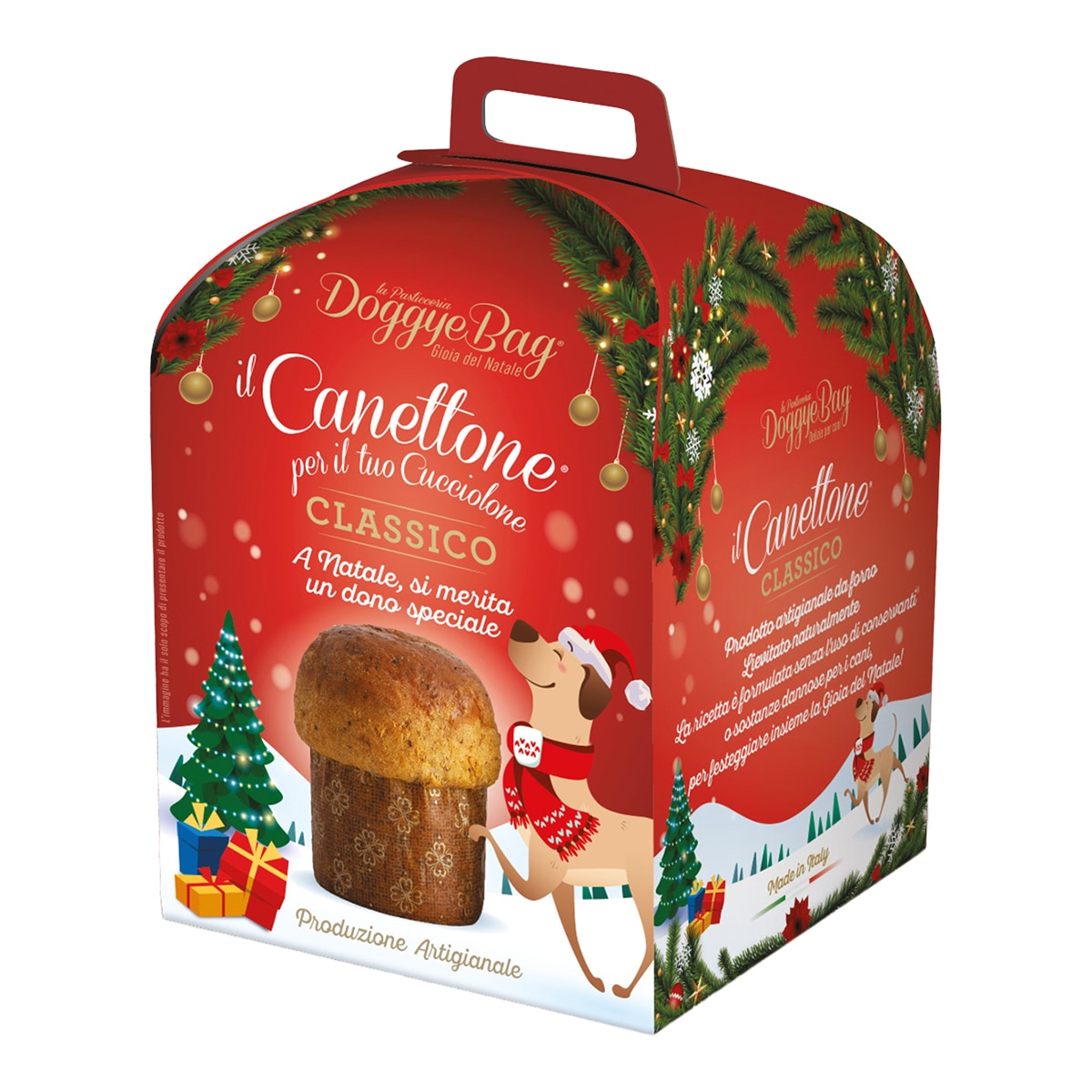 Doggyebag – Panettone para perros Doggyebag canettone gastronómico coco y banana 125 g.