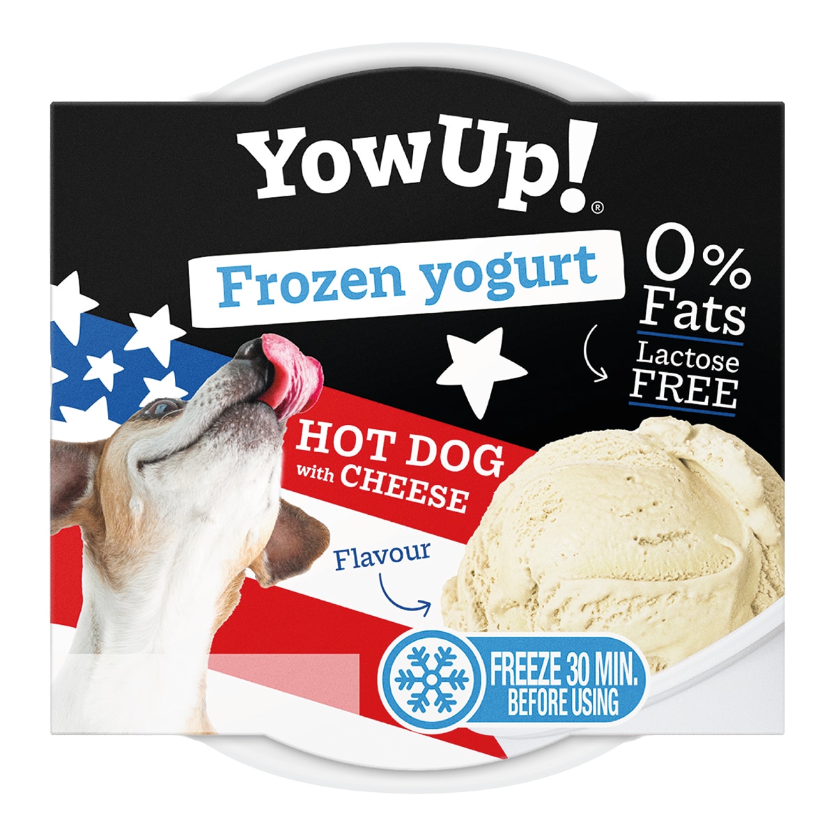 Yogur helado para perros y gatos Yow Up hot dog 110g 3