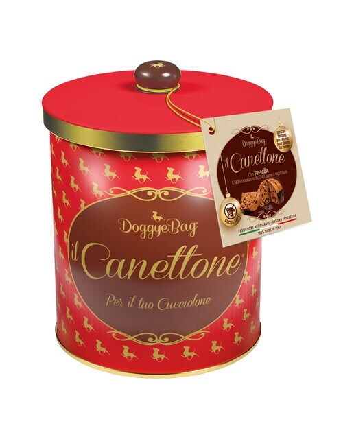 Panettone para perros Doggyebag canettone con pepitas de algarroba 125 g