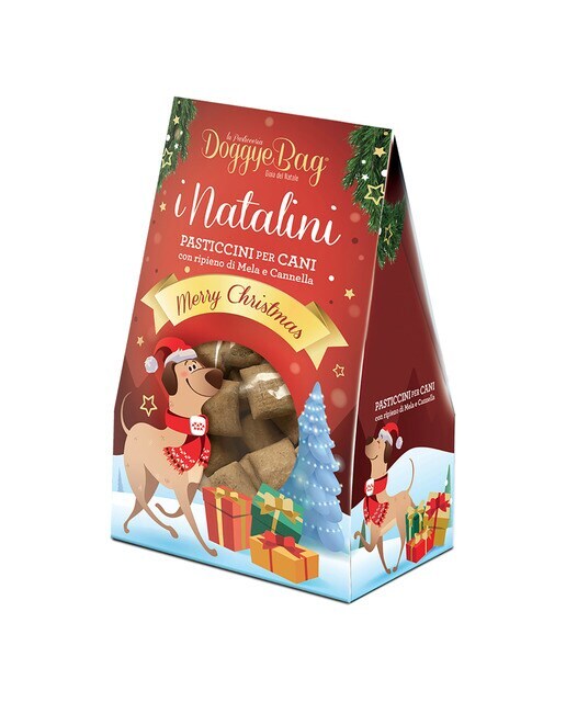 Snack para perros Doggyebag galletas rellenas de manzana y canela 180 g