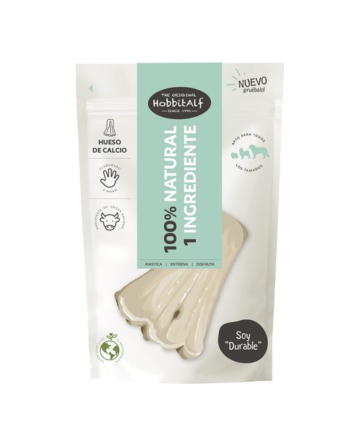 Hobbitalf - Hueso de calcio natural para perros adultos Hobbitalf