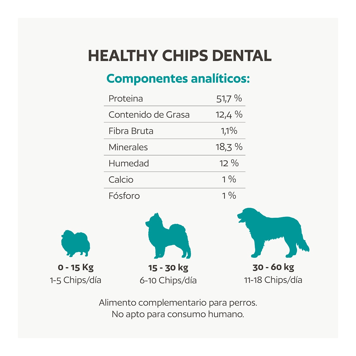 Snacks para perros Healthy Chips Fresh Hobbitalf 180 g 3