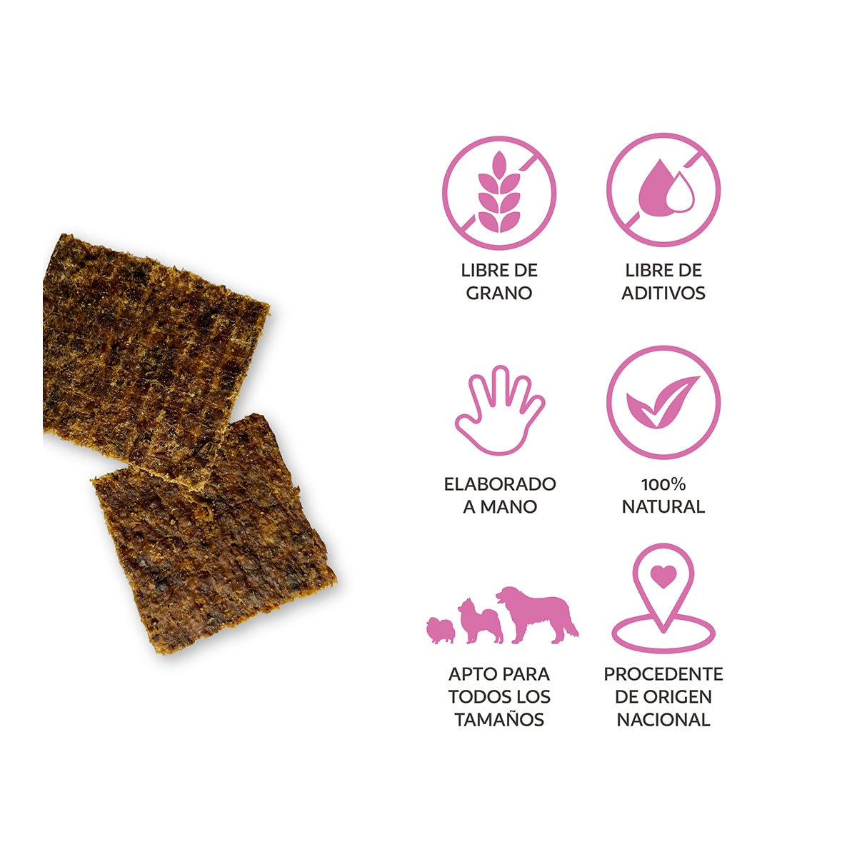 Snacks para perros Healthy Chips Digest para perros Hobbitalf 180 g 4