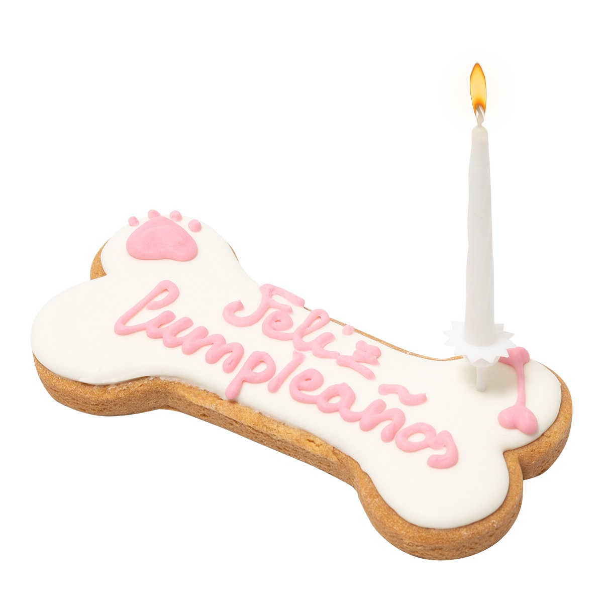 Galleta en forma de hueso de cumpleaños para perros adultos Doggyebag 85 g 2