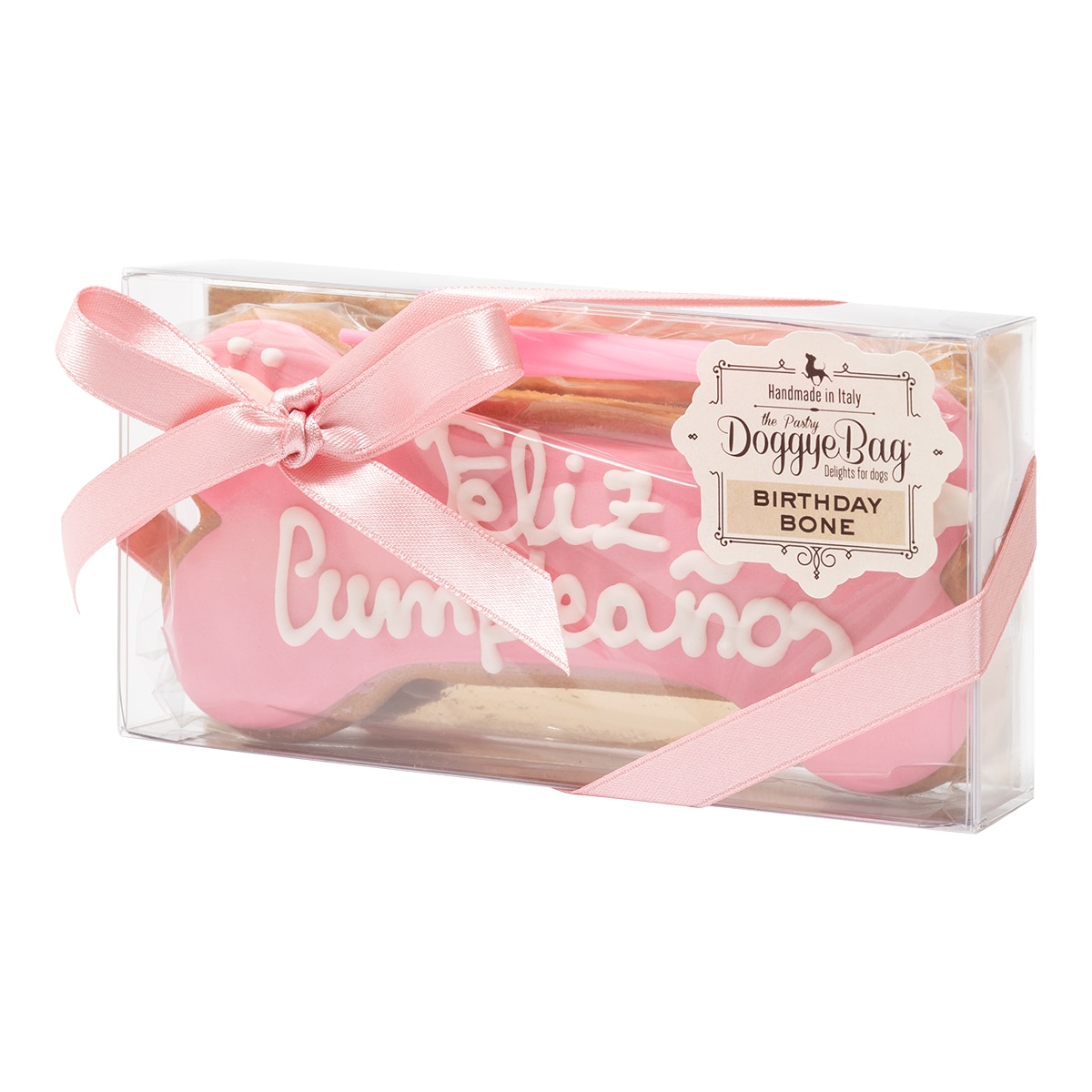 Imagen 0 de Galleta en forma de hueso de cumpleaños para perros adultos Doggyebag 85 g