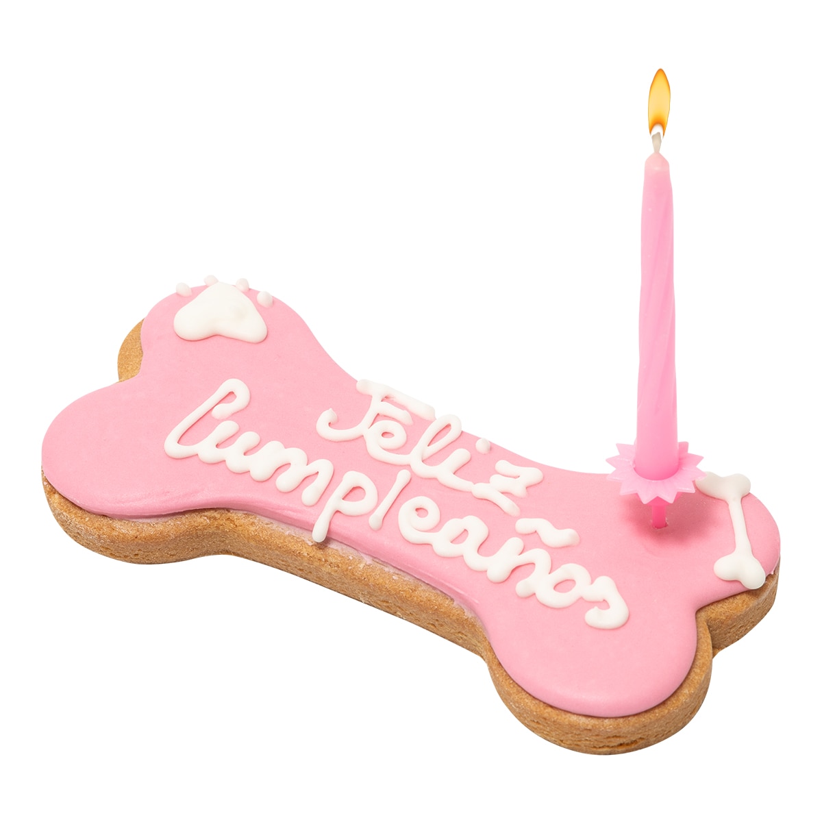 Galleta en forma de hueso de cumpleaños para perros adultos Doggyebag 85 g 2