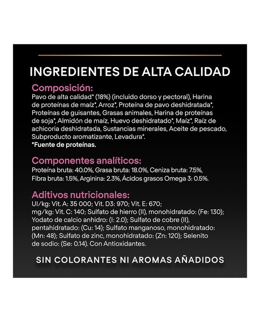 Pienso para gatos adultos Purina Pro Plan Delicate Digestion pavo 1,5 kg 5
