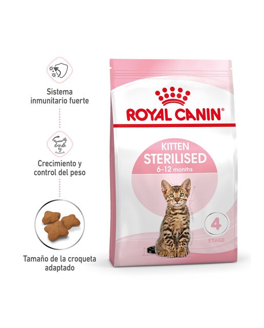 Pienso para gatitos esterilizados Royal Canin 2