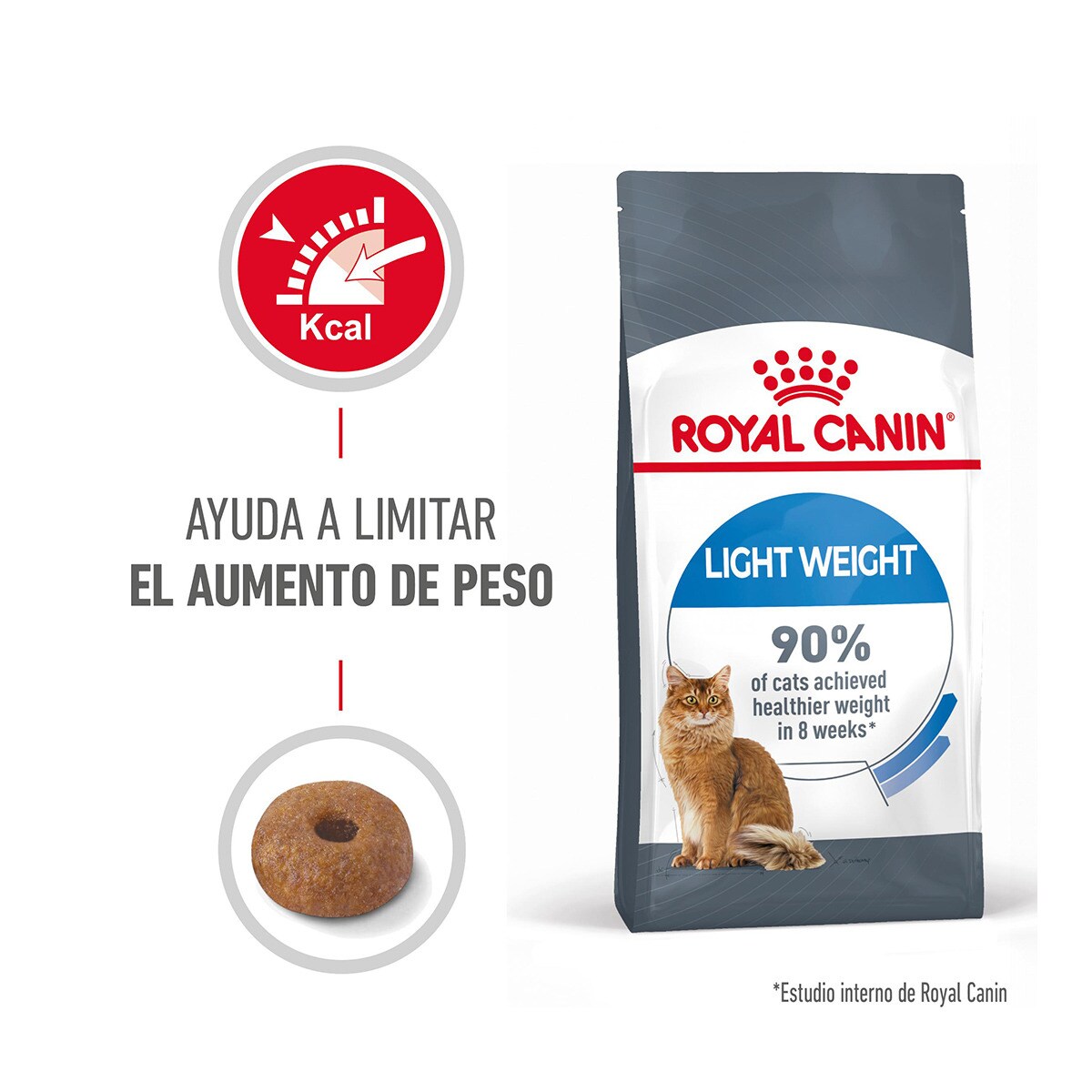 Pienso para gatos adultos Royal Canin Light Weight Care 2