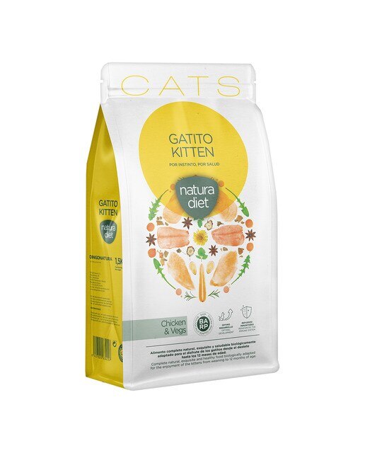 Natura Diet - Pienso para gatitos Natura Diet pollo