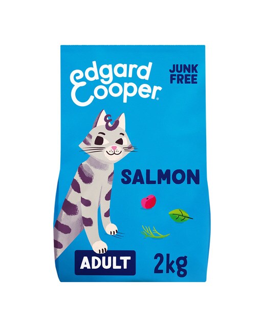 Edgard & Cooper - Pienso para gatos adultos Edgard & Cooper salmón sin cereales