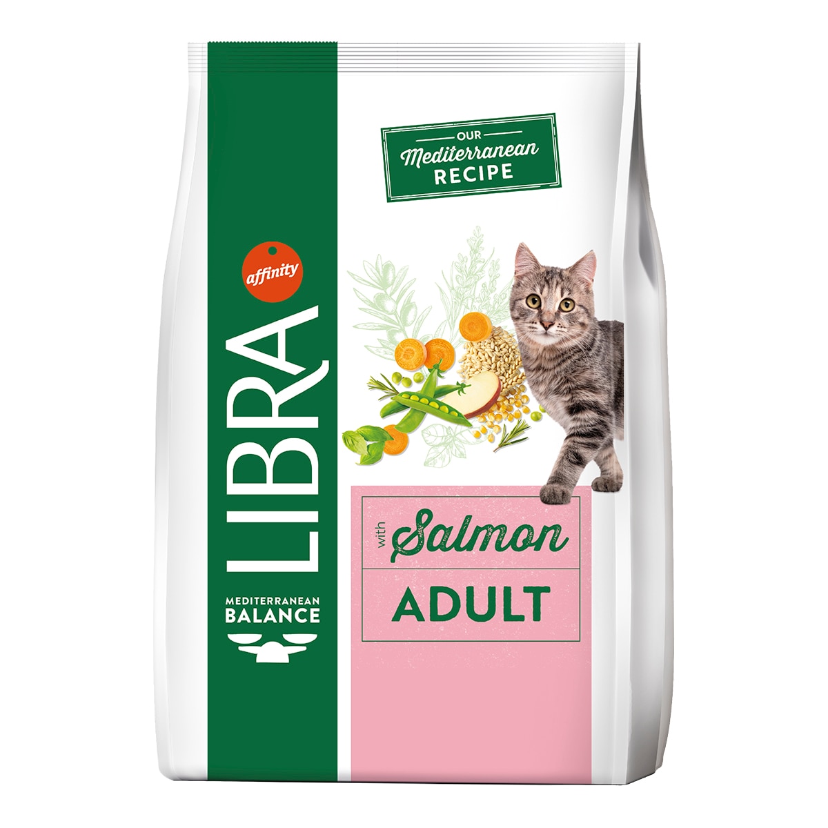 Pienso para gatos adultos Libra salmón y arroz 1