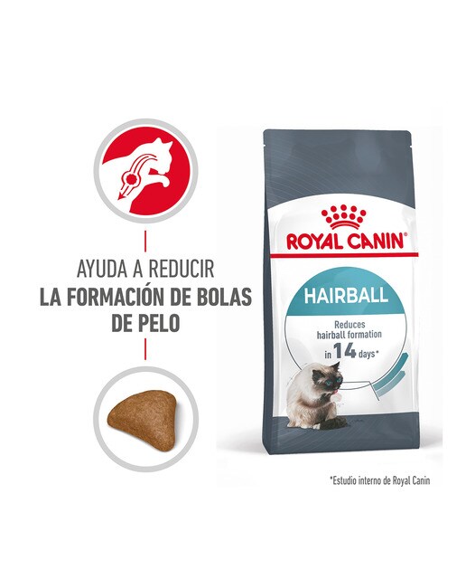 Imagen 2 de Pienso para gatos adultos Royal Canin Hairball Care