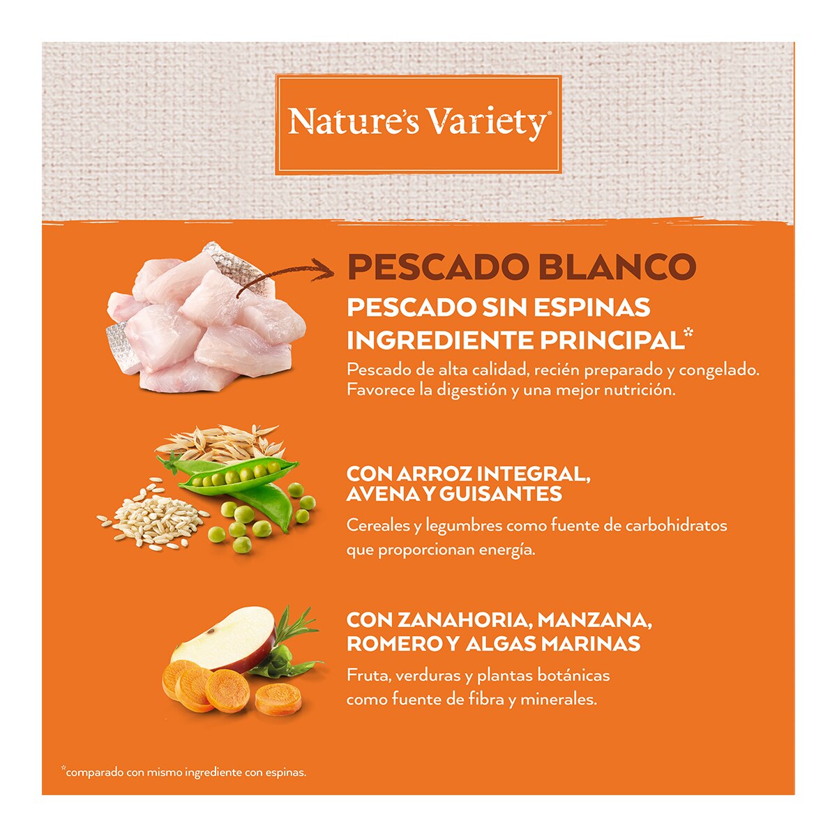 Pienso para gatitos Nature's Variety Healthy Grains pescado blanco 1,25 kg 4