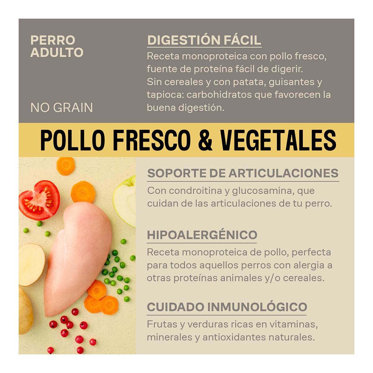 Pienso para gatitos Givers pollo fresco y vegetales 2