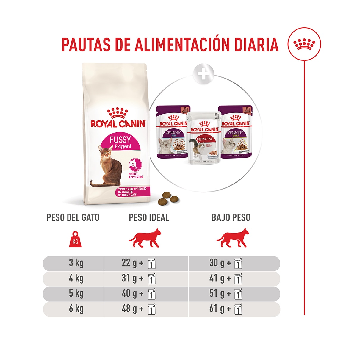 Pienso para gatos adultos Royal Canin Fussy Exigent 3