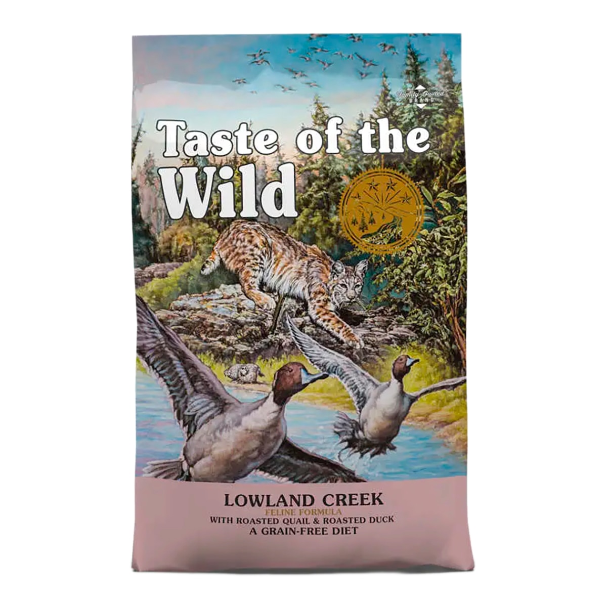 Imagen 0 de Pienso para gatos Taste Wild Lowland Creek pato y codorniz asada 2 kg