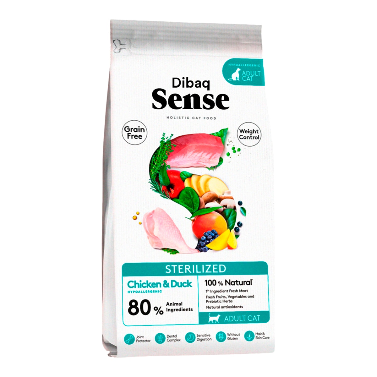 Imagen 0 de Pienso para gatos adultos esterilizados Sense Grain Free pollo