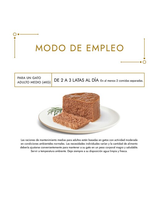 Comida húmeda para gatos adultos Gourmet Gold Mousse pescados del Océano 4