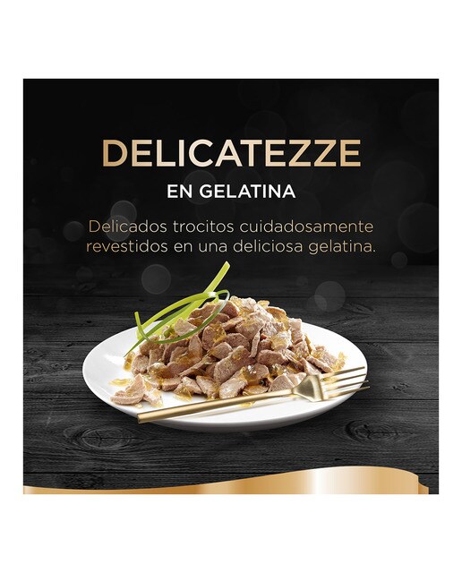 Comida húmeda para gatos adultos Sheba Delicatezze gelatina selección aves 4 x 85 g 5