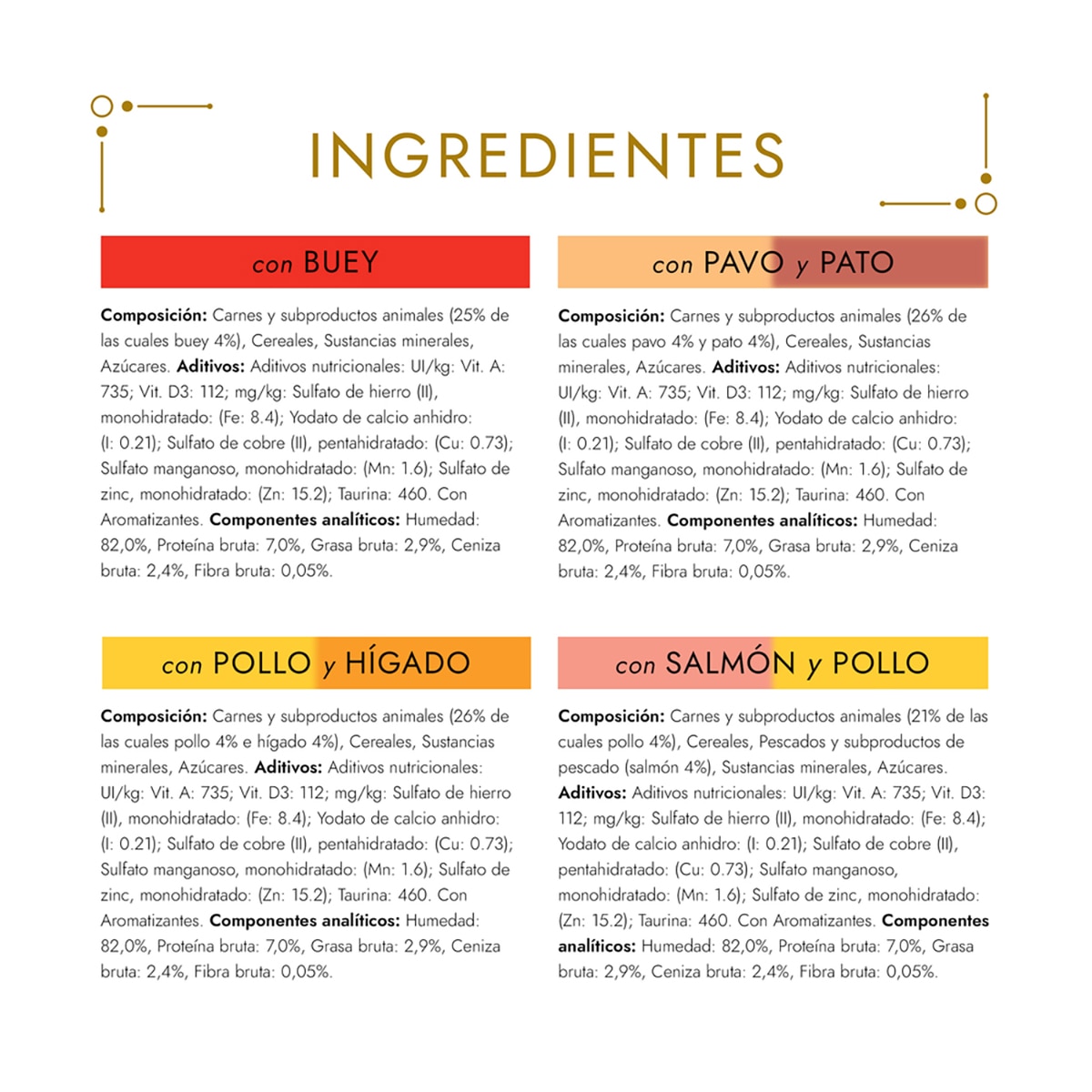 Comida húmeda para gatos adultos Gourmet Gold bocaditos en salsa 12x85 g 3
