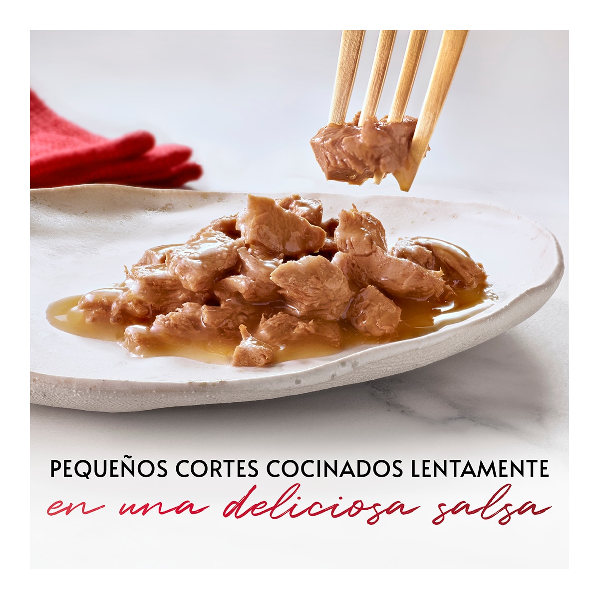 Comida húmeda para gatos adultos Gourmet Mon Petit Selección de aves 6 x 50 g 7