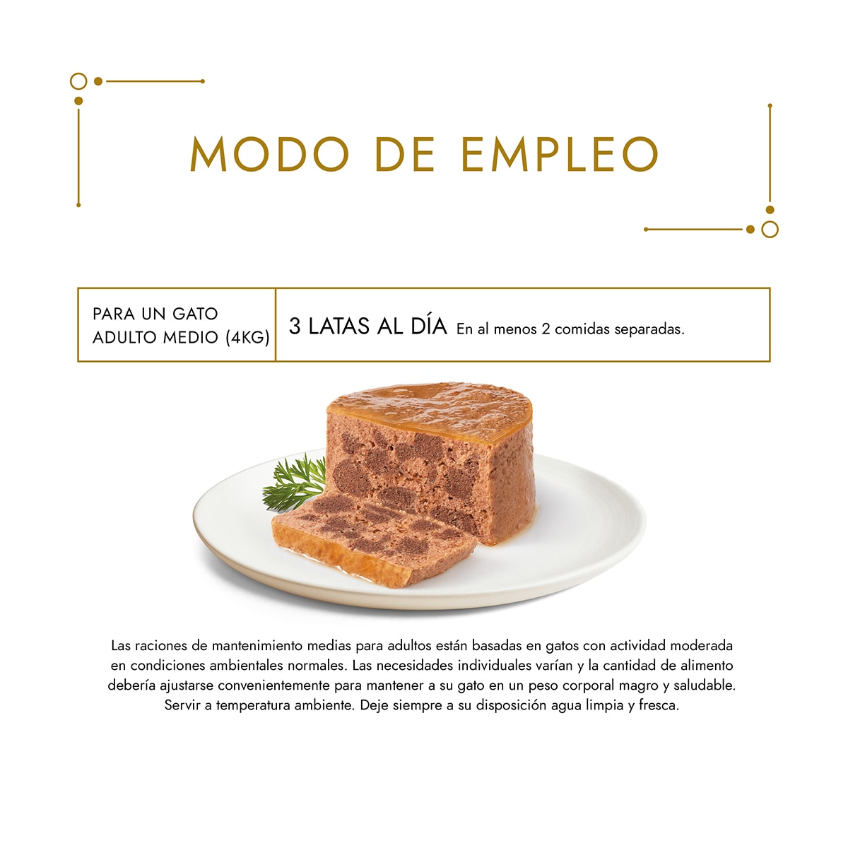 Comida húmeda para gatos adultos Gourmet Gold Terrine pollo 85 g 3